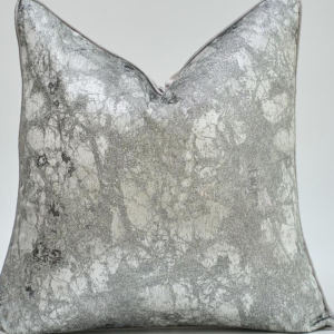 Silver Theme Throw Pillow