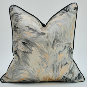 Black chemical mix Pillow