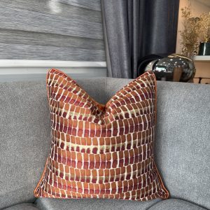 Stack Patterned Throw Pillow