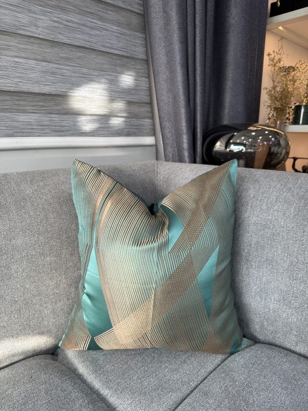 Gold petals Pillow
