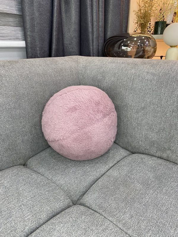 Pink Ball Luxe Pillow