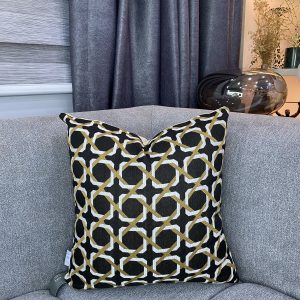 Black and white squares Pillow
