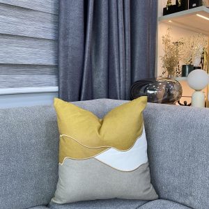 Yellow Pattern Pillow