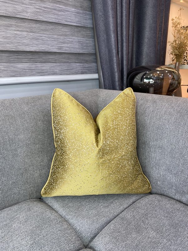 Golden Sparkle Pillow