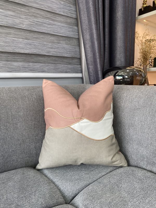 Peach Pattern Pillow