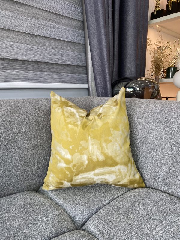 Mustard Luxe Pillow