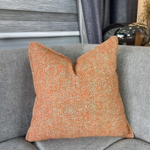 Orange Dot Luxe Pillow